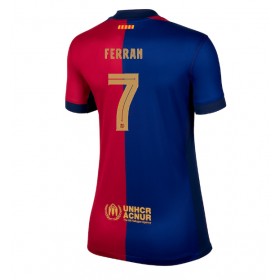 Barcelona Ferran Torres #7 Hemmakläder Dam 2024-25 Kortärmad